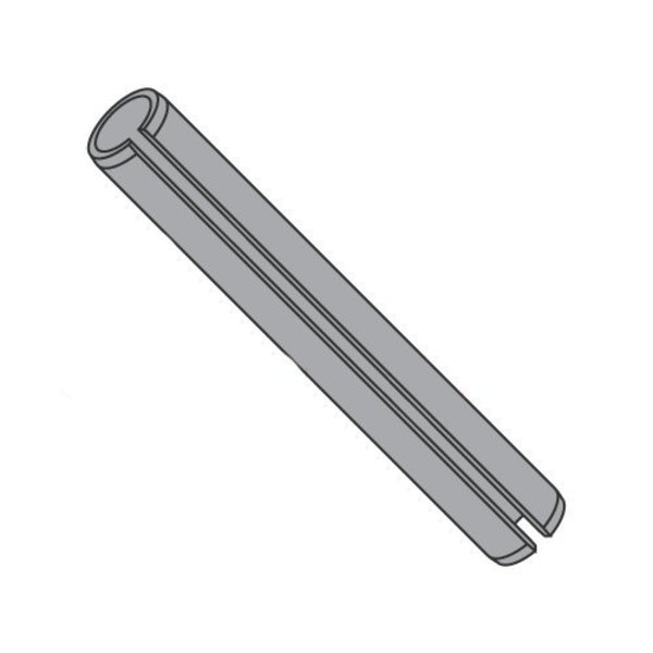 Newport Fasteners 3/16" x 1" Roll  Pins/Steel/Plain , 2000PK 864326